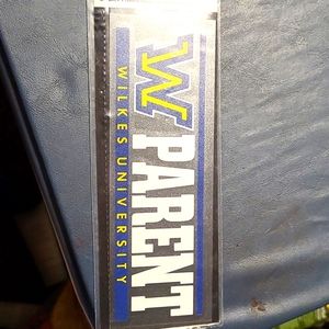 Wilkes University Parent Automotive Decal
